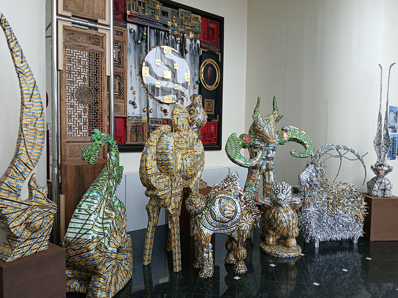 Chinese Zodiac statues
